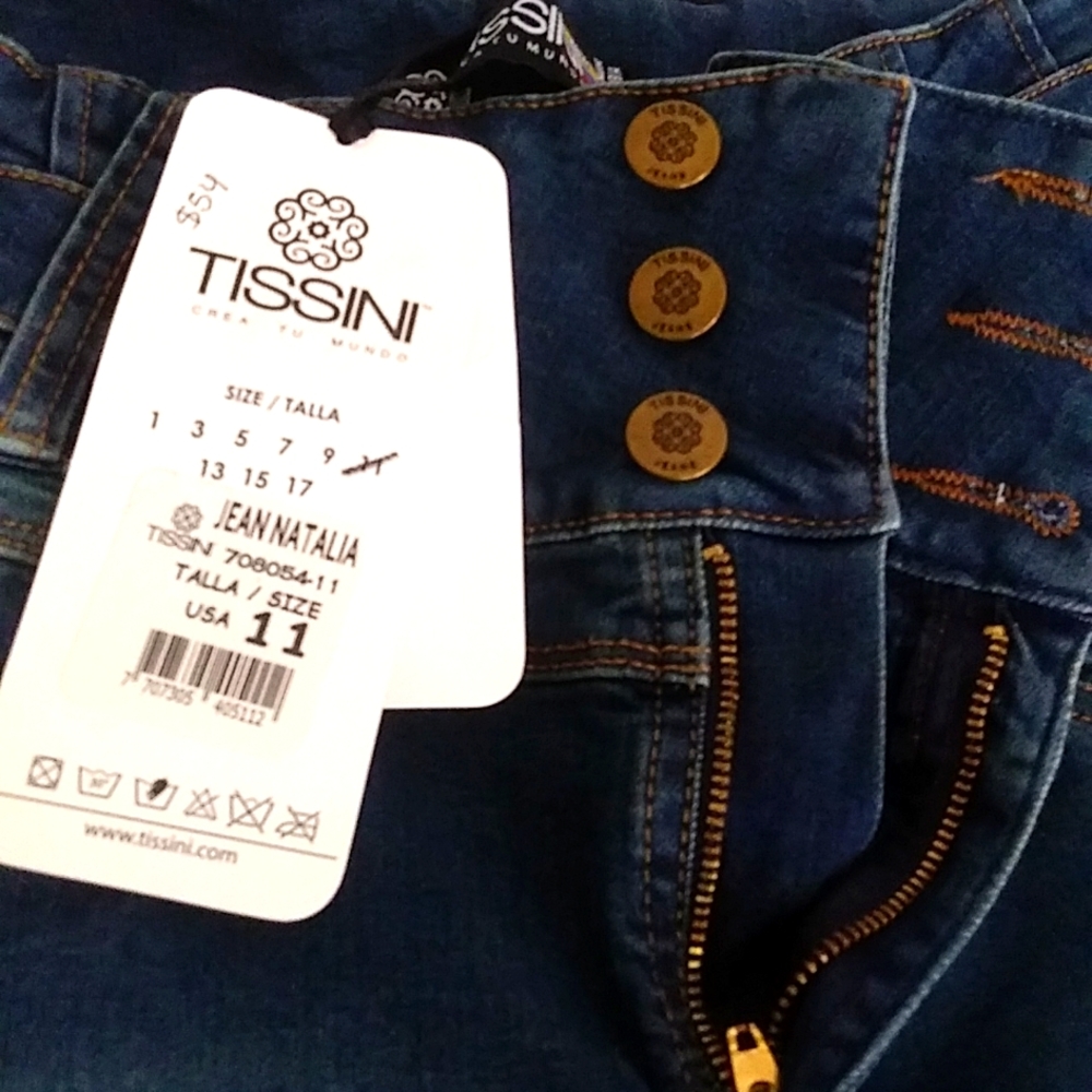 Jean NATALIA Size 11-Navy. 🇨🇴 Moda Colombiana.